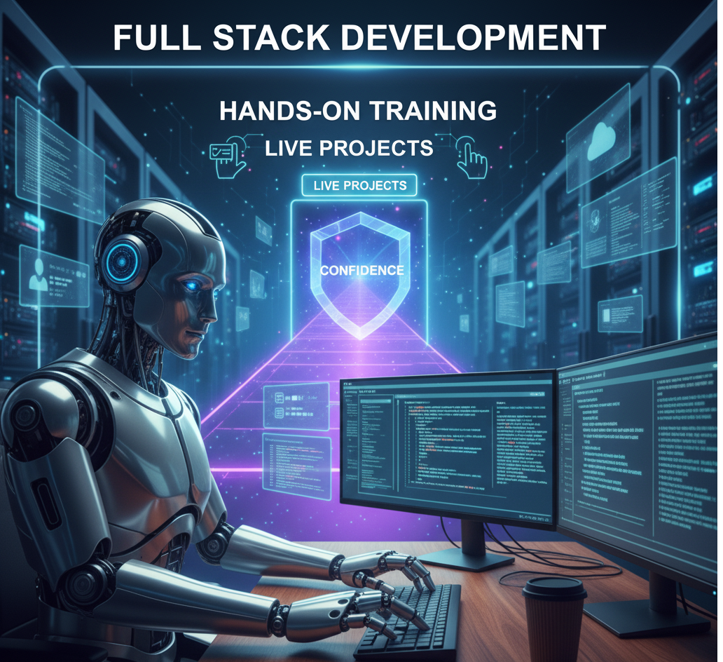hands-on training in full stack development