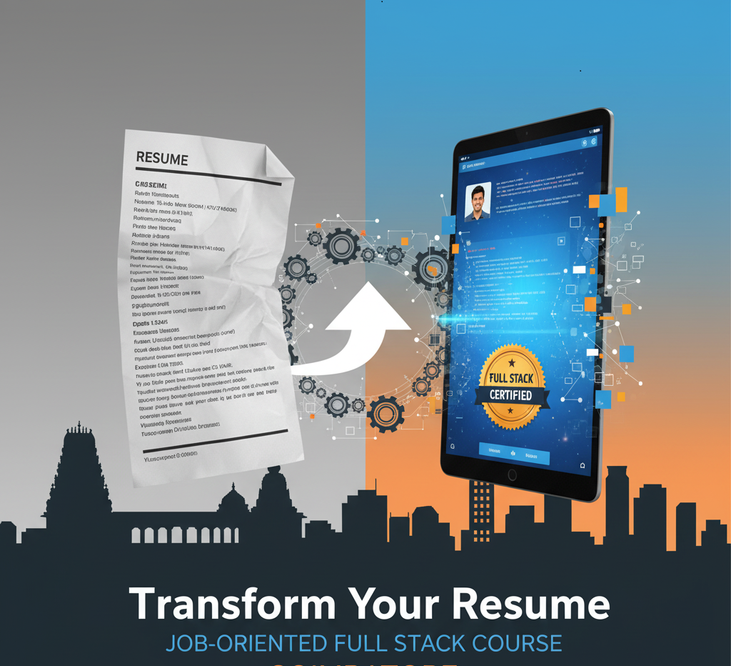 job-oriented full stack course Coimbatore